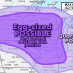 Hen Egg to Baseball: The Strongest Storms Today Pack a Devastating Hail Threat Across Minnesota, Wisconsin, and Northern Illinois as the Significant Hail Zone Gets Manually Expanded to Capture the Full Danger
