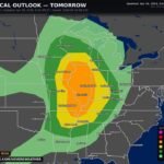 Illinois, Missouri, Indiana and Tennessee Face One of the Most Significant Severe Weather Outbreaks of 2026 on Monday April 27