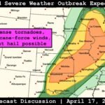 Intense Tornadoes, Hurricane Force Winds and Giant Hail Threaten the Great Lakes to Southern Plains in a Widespread Outbreak Today
