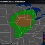 Iowa, Illinois, Wisconsin, Indiana, and Missouri Face Elevated Tornado Threat Thursday April 2 With EF2 or Stronger Tornadoes Possible Across Chicago, Milwaukee, Des Moines, Indianapolis, and St. Louis if Morning Convection Clears in Time