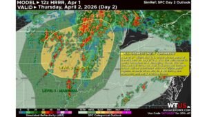 Iowa, Missouri, Illinois, and Wisconsin Face Multiple Rounds of Severe Storms Thursday April 2 With Strong Tornadoes, 60 to 70 MPH Winds, and Possible SPC Upgrade to Enhanced Risk Across Chicago, Milwaukee, Madison, Rockford, and Davenport