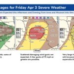 Iowa, Missouri and Illinois Brace for Severe Storms Today With Tornadoes, 75 MPH Winds and Large Hail All Possible