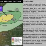 Kansas, Nebraska and Missouri Face Today’s Severe Storm Setup With Supercells, Large Hail and Isolated Tornado Risk Developing Along Frontal Boundary