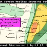 Kansas and Oklahoma Face Significant Severe Weather Threat With Strong Tornadoes and Very Large Hail Possible Today
