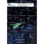 Late Morning Radar Trigger at 10:30 AM: Frederick to Westminster Rain Cluster Signals Easter Weekend Shift Toward Widespread Showers