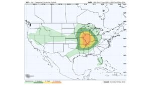 Maryland Stays Dry From Severe Weather as Monday Outbreak Targets Midwest While Beneficial Rain Arrives Tuesday and Wednesday