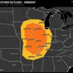 Missouri, Illinois, Arkansas and Tennessee Face Strong Tornadoes and Widespread Damaging Winds on Monday April 27