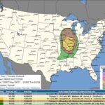 Missouri, Illinois, Indiana and Tennessee Face 60 Percent Tornado Probability and 165 MPH Wind Threat Today While Arkansas and Texas Reset Tomorrow