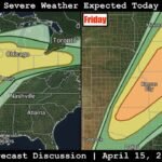 Missouri, Illinois, Texas and Kansas Brace for Final Round of Widespread Severe Storms Today Before Bigger Friday Outbreak Looms