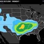 Monday Reset Timeline Across Texas, Oklahoma, and Arkansas as Calm, Dry Air Replaces Recent Severe Weather Chaos