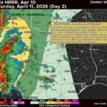 New Mexico, Texas, Oklahoma Under Slight Risk Saturday as Roswell, Amarillo, San Angelo Face Hail, Damaging Winds and Isolated Tornado Threat
