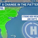 Offshore High Pressure That Blocked Carolinas Rain for Weeks Finally Weakens and Shifts Bringing Moisture Back by End of April