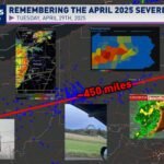 Ohio and Pennsylvania Mark One Year Since the April 2025 Derecho That Unleashed 65 to 120 MPH Winds Across 450 Miles