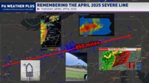 Ohio and Pennsylvania Mark One Year Since the April 2025 Derecho That Unleashed 65 to 120 MPH Winds Across 450 Miles