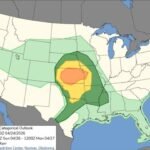 Oklahoma, Arkansas, Louisiana, Kansas, Missouri and Midwest States Face Three-Day Severe Weather Outbreak With Tornado Outbreak Possible by Monday