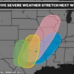 Plains, Midwest and Southeast Face Four Consecutive Days of Severe Weather Saturday Through Tuesday With Storms Targeting Oklahoma, Kansas, Iowa, Arkansas and Tennessee April 4-8