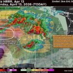 Potentially Dangerous Night Ahead: Very Large Hail and Strong Tornadoes Threaten the Upper Midwest Today as Supercells Target Iowa, Illinois, and the Warm Front Corridor — and the Worst May Come After Dark