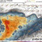SPC Day 4 Outlook Highlights 15% Severe Risk Tuesday April 14 From Texas Through Midwest As ECMWF Shows Explosive CAPE And Large To Very Large Hail Expected As Primary Threat With Tornado Potential Still Uncertain