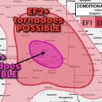 Ada, Atoka and Durant to EF3 Tornado Risk as Supercells Fire at 4 PM Across South Central Oklahoma