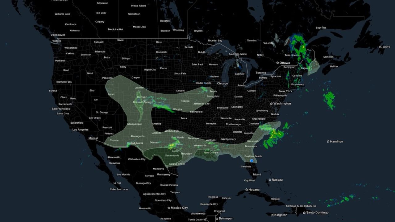 Severe Weather Pattern Quiets Across Most of the US Just in Time for the Weekend With Activity Limited to the Southern Border
