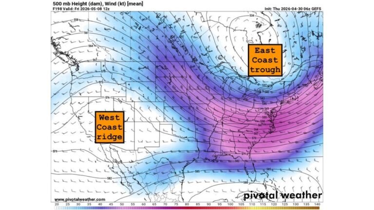 Severe Weather Pattern Quiets Through Early May but Southern US Should Watch Tuesday Through Thursday Next Week as Jet Streak and Gulf Moisture Return