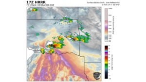 Southeast Oklahoma, Western Arkansas and North Texas Face Damaging Hail and Tornado Threat Saturday April 26