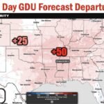 Southern States From Texas to Tennessee See Surge in Growing Degree Days as Mid-April Warmth Accelerates Crop Development