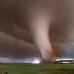 Strong Tornado Captured on Camera Southeast of Enid, Oklahoma on the Evening of April 23, 2026
