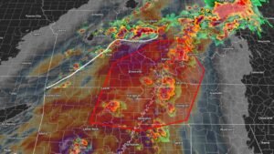 Supercell Tornadoes Threaten the Mississippi River Corridor Tuesday as Intense Storm System Locks Onto the Mid-South