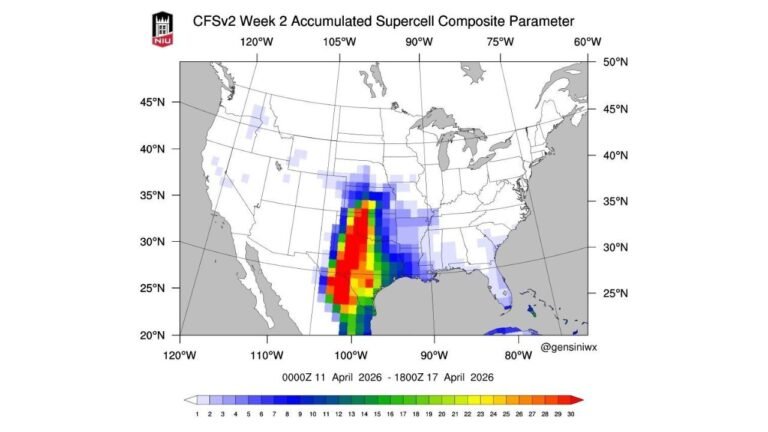 Texas, Oklahoma and Kansas Face Severe Storm Comeback Around April 11 After Rare Quiet Weather Break Sweeps Across the United States