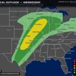 The Severe Weather Train Rolls On: Damaging Winds, Large Hail, and a Potential Elevated Tornado Threat Keep Wednesday Dangerous from Texas and Oklahoma Through the Plains and Into the Great Lakes