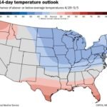 Third Warmest Spring on Record Gives Way to Below Normal Temperatures and 60s Highs Across the DC Region Late April Into May