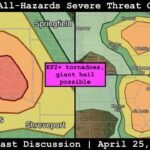 Three Days, Three Bull’s-Eyes Oklahoma City Today, Wichita Sunday, St. Louis Monday as the All-Hazards Outbreak Refuses to Stop