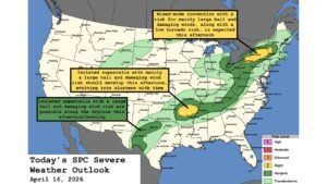 Three Separate Severe Weather Zones Fire Across the U.S. Today: New York, Arkansas, and Texas All at Risk