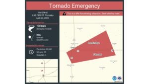 Tornado Emergency Issued for Enid, Breckinridge and Fairmont Oklahoma Until 8:45 PM CDT April 23
