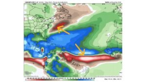 Atlantic Basin Long Range Forecast Hints at Below Normal Hurricane Activity Along Typical Storm Tracks Off Africa and the US East Coast During Peak Season July Through September 2026