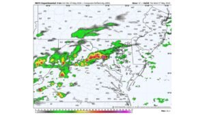 Baltimore, Maryland Faces Pattern Flip Wednesday With Major Storms Possible After 1 to 4 Inches of Rain Already Fallen Since Last Wednesday as Front Stalls South of the City