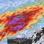 Central and Southern Indiana Drenched With Up to 5.74 Inches of Rain in 2 Days as Indianapolis Bloomington Columbus and Jasper Face More Rain Ahead of Race Weekend