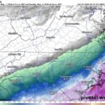 Charlotte, Triad and Piedmont Face Gloomy and Chilly Saturday While Wilmington, Florence and the Carolina Coast See the Heaviest Rain