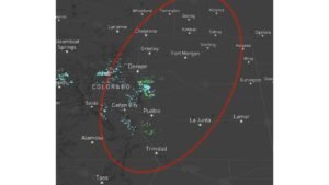 Colorado Foothills and Front Range Face Sneaky Snow Accumulation Tonight With 1 to 4 Inches Above 7000 Feet and Possible 6 Inches Above 8000 Feet Along I-25 Corridor Through Wednesday Morning