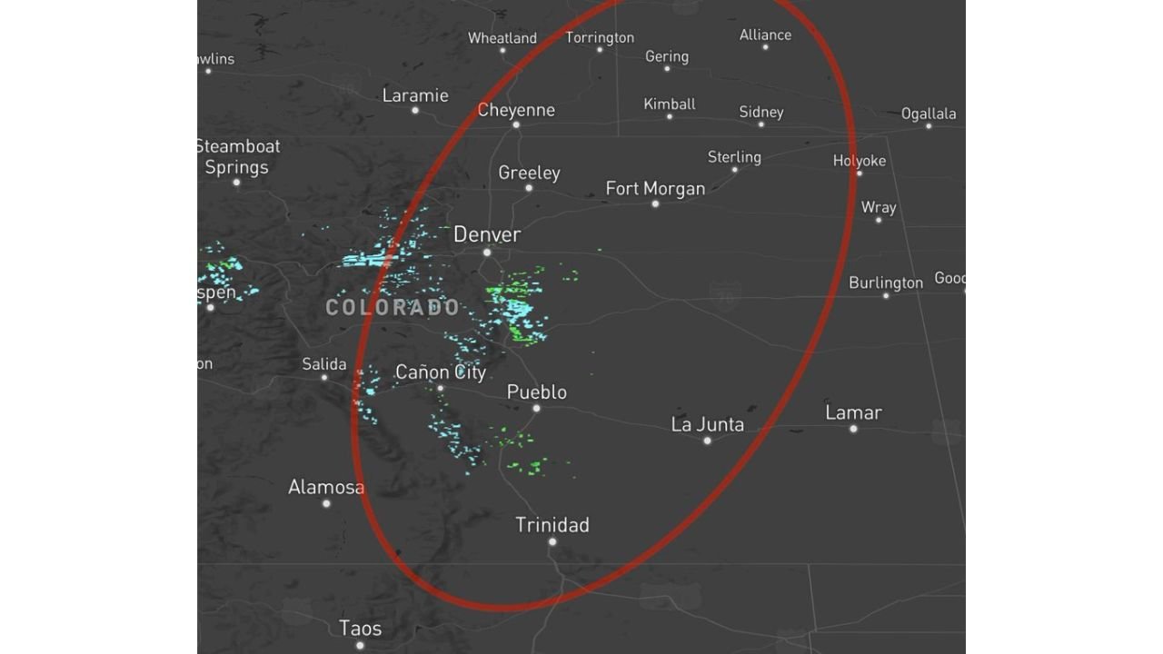 Colorado Foothills and Front Range Face Sneaky Snow Accumulation Tonight With 1 to 4 Inches Above 7000 Feet and Possible 6 Inches Above 8000 Feet Along I-25 Corridor Through Wednesday Morning