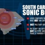 Columbia, South Carolina Sonic Boom Source Remains Mystery as Earthquake, Military and Aircraft Causes Ruled Out With Meteor Theory Gaining Ground
