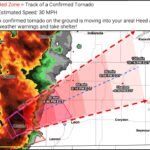 Confirmed Tornado on the Ground in Iowa Moving Northeast at 30 MPH Threatening Leon Chariton and Knoxville Take Shelter Immediately