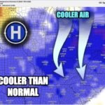 Cooler Than Normal Temperatures to Close Out May and Start June Across Minnesota, Wisconsin, Ohio, the Carolinas, and the Eastern United States as Northerly Flow Takes Over