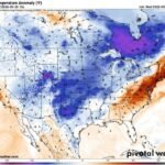 East Coast Surges 15 to 20 Degrees Above Normal for Mid-May While Central United States Plunges 10 to 15 Degrees Below Normal Creating a Remarkable Temperature Split Across the Country Wednesday May 20