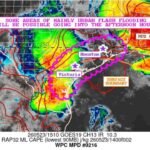 Flash Flood Threat Rising for Houston and Victoria, Texas This Afternoon as WPC Issues Mesoscale Precipitation Discussion for South-Central and Southeast Texas Saturday May 23