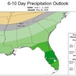 Florida Enters June With Above Normal Precipitation Outlook as Nearly Three Quarters of the State Sits Under Extreme to Exceptional Drought