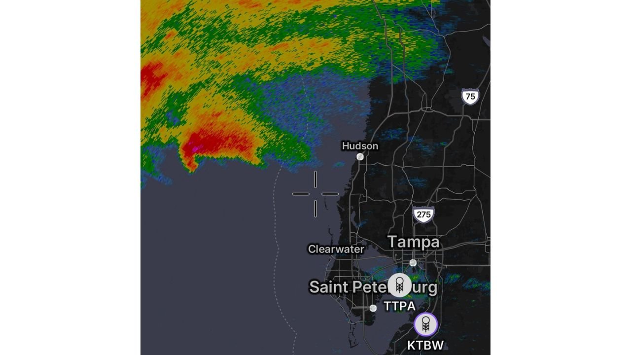Florida Faces Rotating Supercell With Hail, Tornadic Waterspouts and Significant Tornado Possible Near Tampa, Clearwater, Hudson and Saint Petersburg Between 1:00 PM and 2:30 PM Tuesday May 12