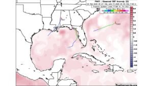 Florida, Louisiana and Georgia See Early Tropical Development Signal in Gulf and Southeast as 3 of 64 Ensemble Members Flag Activity for Late Next Week