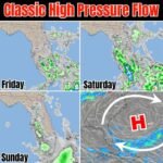 Florida’s West Coast Returns to a Classic High Pressure Pattern This Weekend With Scattered Afternoon Showers Staying Mainly South and East Friday Through Sunday May 15-17